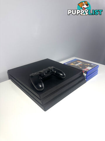 PS4 Pro + Controller & Games Cheap