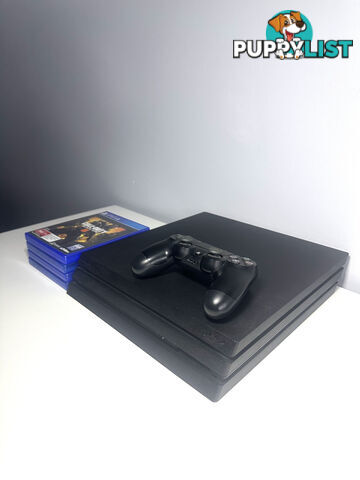 PS4 Pro + Controller & Games Cheap