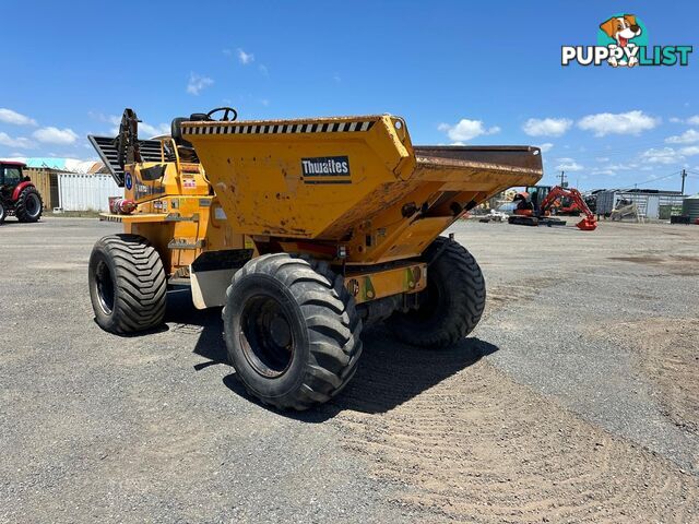 Thwaites 9 tonne power swivel site dumper, 2014