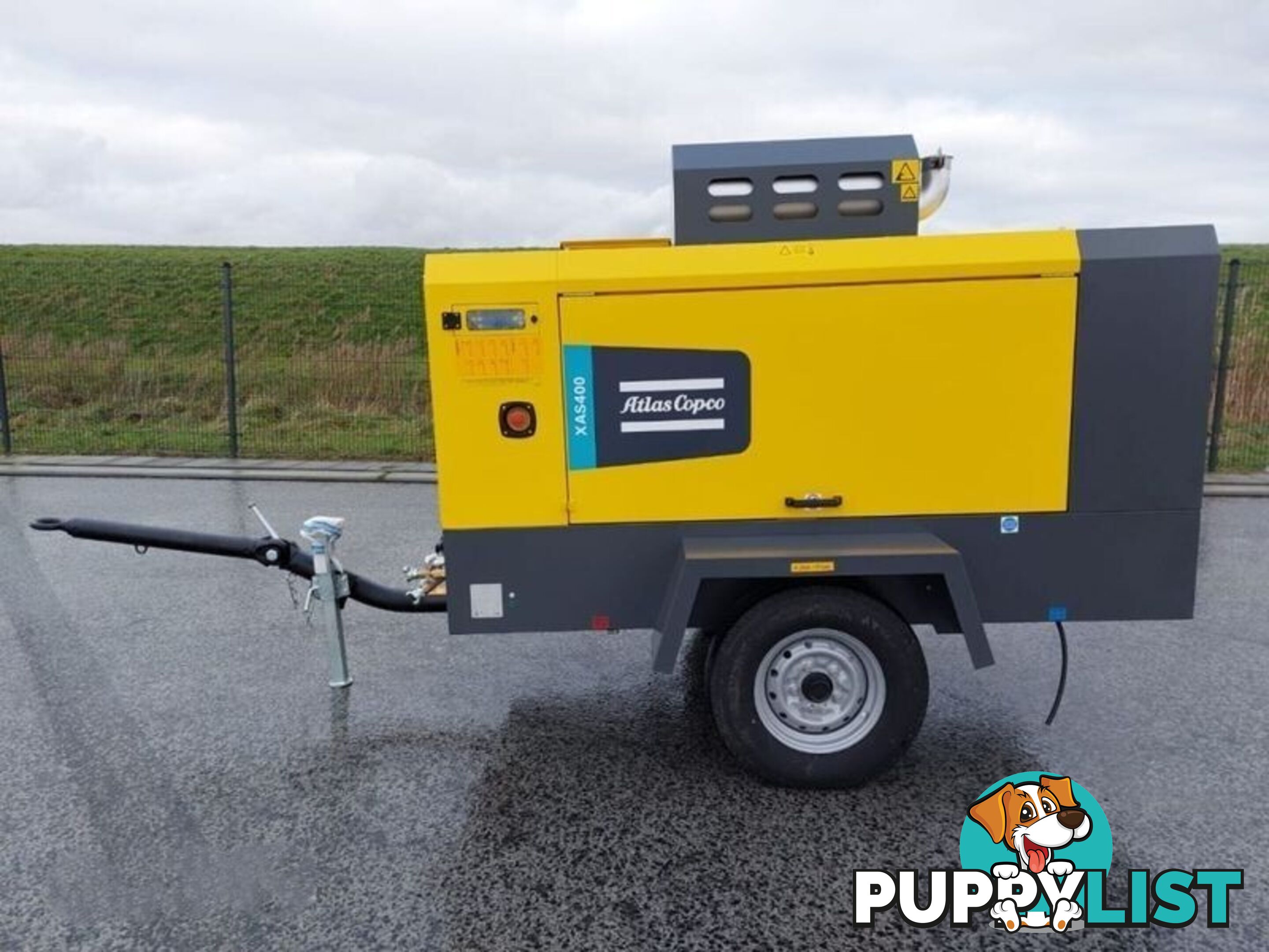 New Atlas Copco 400 cfm Diesel air compressor 175 psi 12 bar