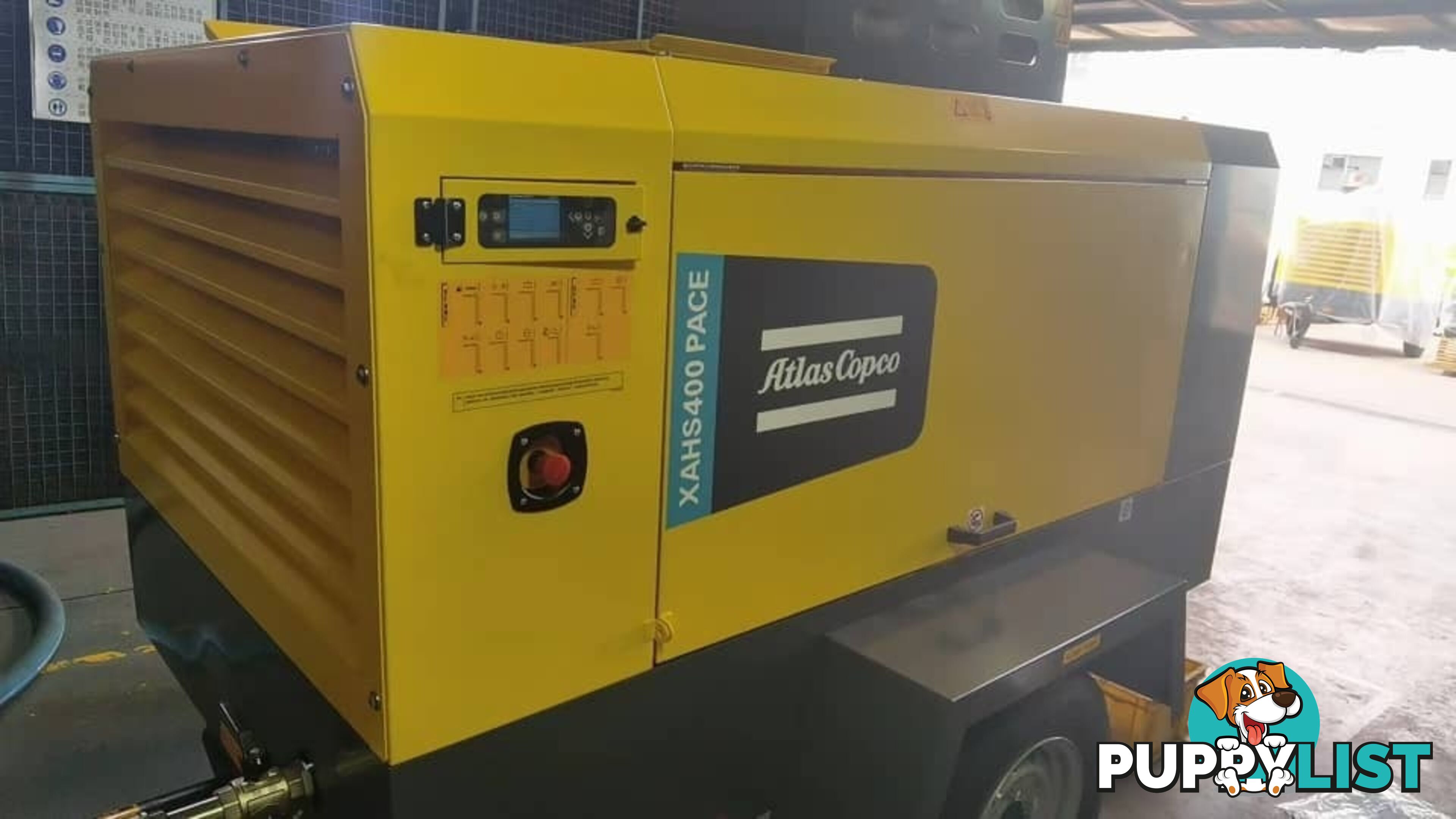 New Atlas Copco 400 cfm Diesel air compressor 175 psi 12 bar