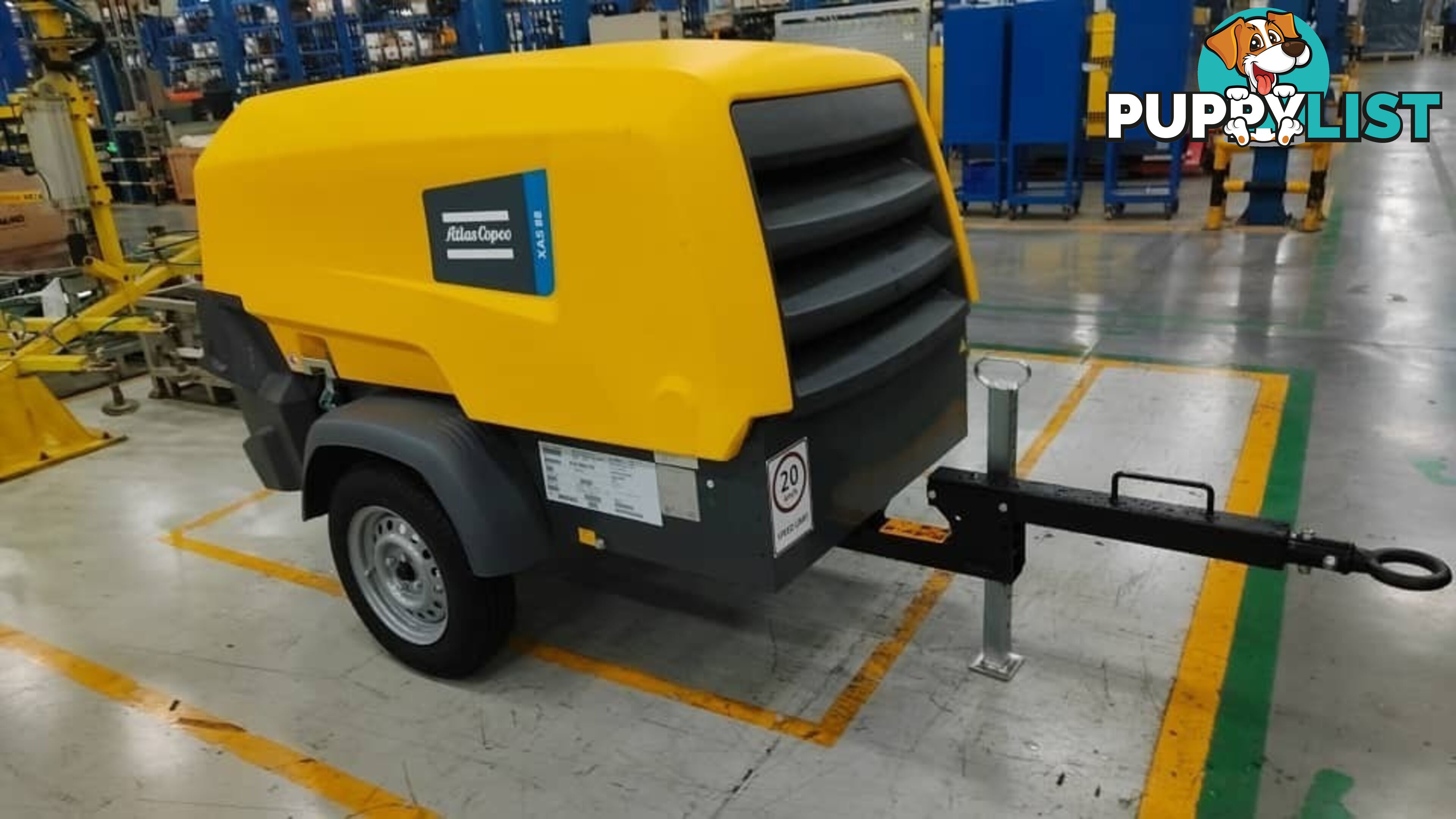 New Atlas Copco 180cfm Diesel air compressors