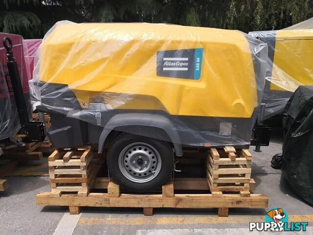 New Atlas Copco 180cfm Diesel air compressors