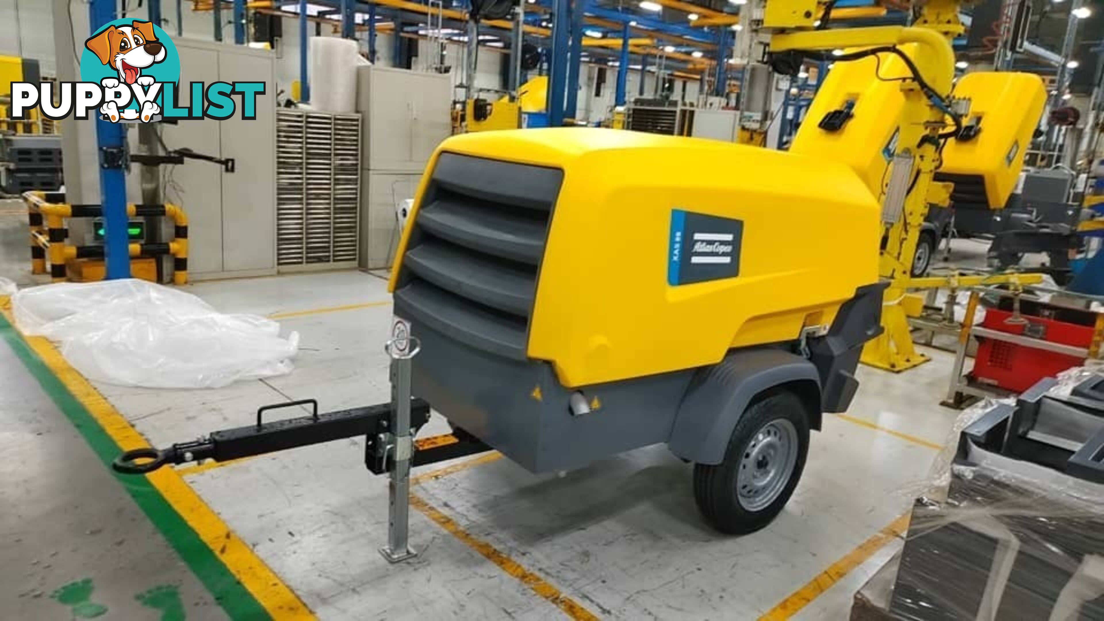 New Atlas Copco 180cfm Diesel air compressors