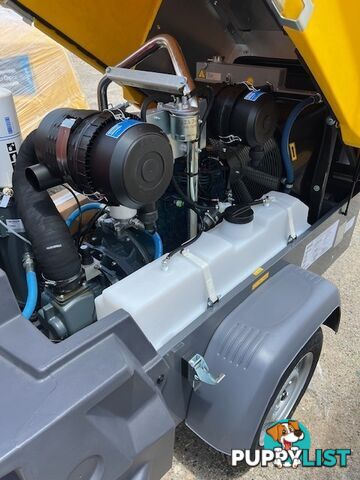 New Atlas Copco 180cfm Diesel air compressors