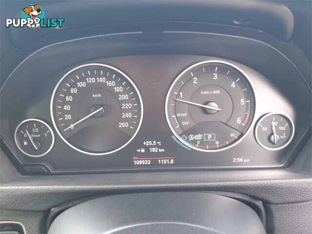 2017 BMW 3 20DLUXURYLINE F30LCIMY18 4D SEDAN
