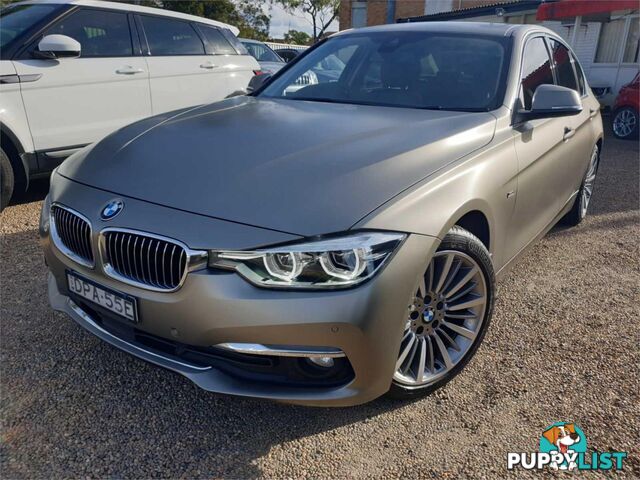 2017 BMW 3 20DLUXURYLINE F30LCIMY18 4D SEDAN