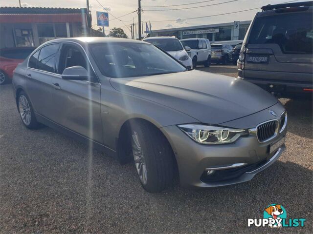 2017 BMW 3 20DLUXURYLINE F30LCIMY18 4D SEDAN