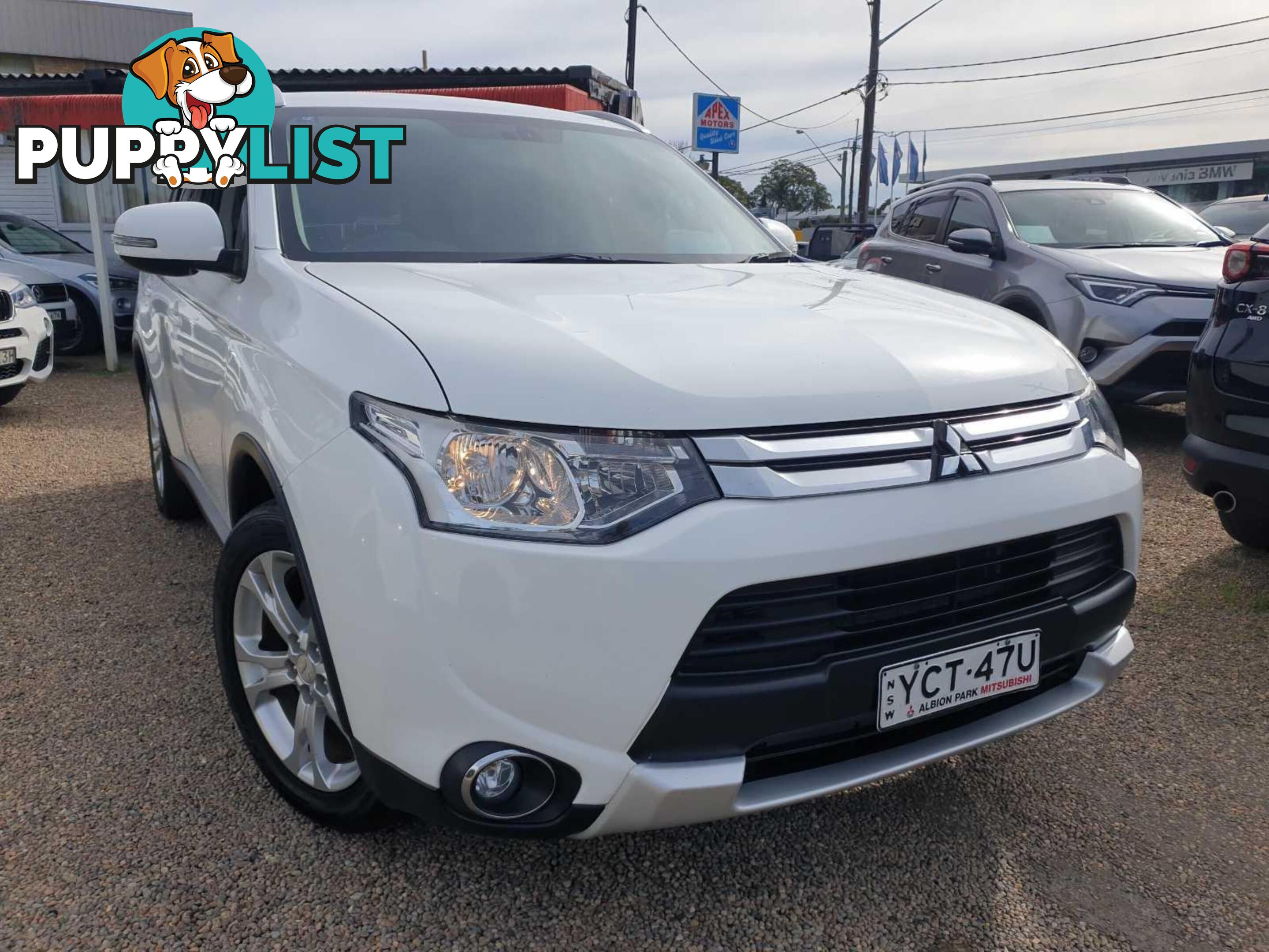 2014 MITSUBISHI OUTLANDER LS ZJMY14 5 4D WAGON