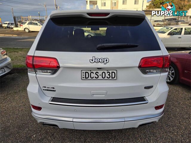 2016 JEEP GRANDCHEROKEE SUMMIT WKMY15 4D WAGON