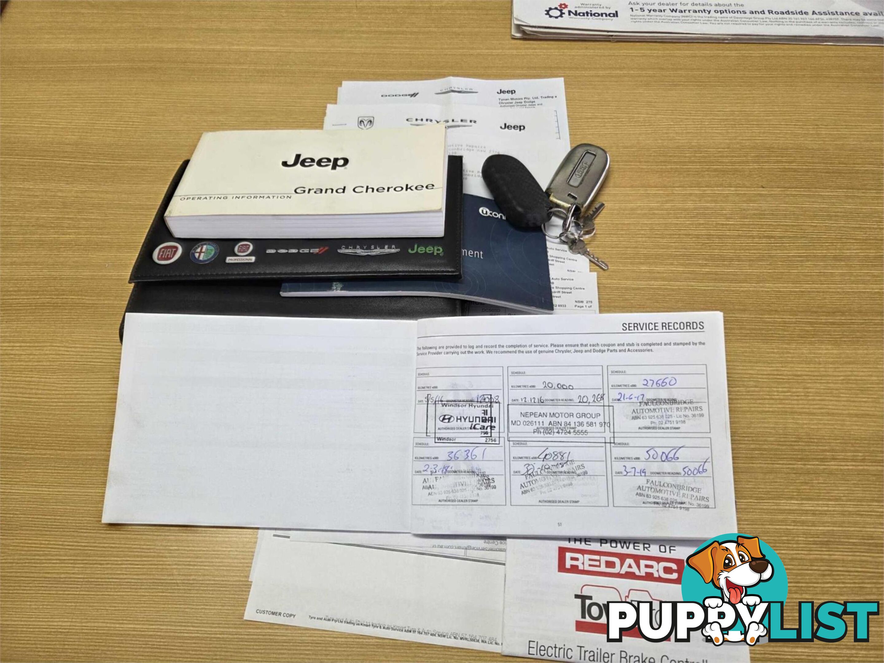 2016 JEEP GRANDCHEROKEE SUMMIT WKMY15 4D WAGON