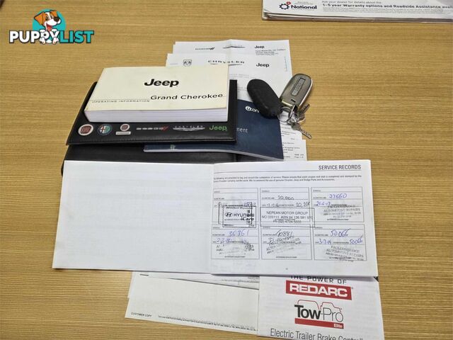 2016 JEEP GRANDCHEROKEE SUMMIT WKMY15 4D WAGON