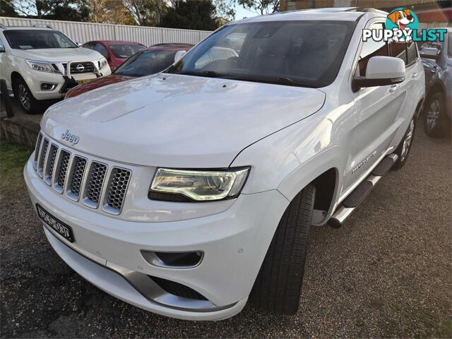 2016 JEEP GRANDCHEROKEE SUMMIT WKMY15 4D WAGON