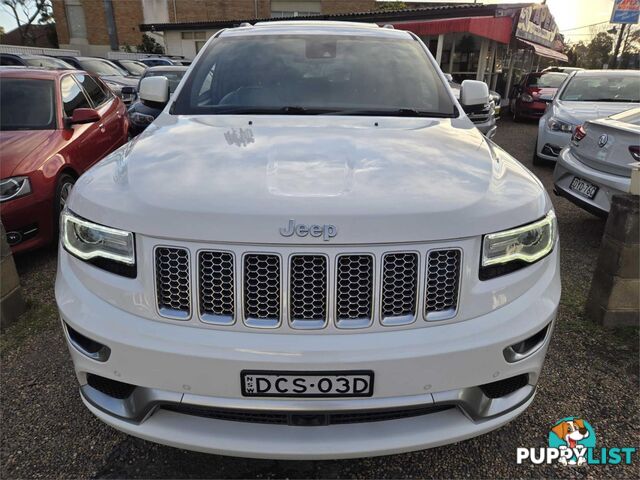 2016 JEEP GRANDCHEROKEE SUMMIT WKMY15 4D WAGON