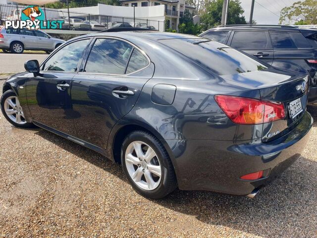 2007 LEXUS IS250 PRESTIGE GSE20R 4D SEDAN