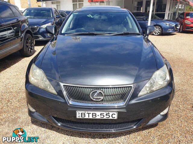 2007 LEXUS IS250 PRESTIGE GSE20R 4D SEDAN