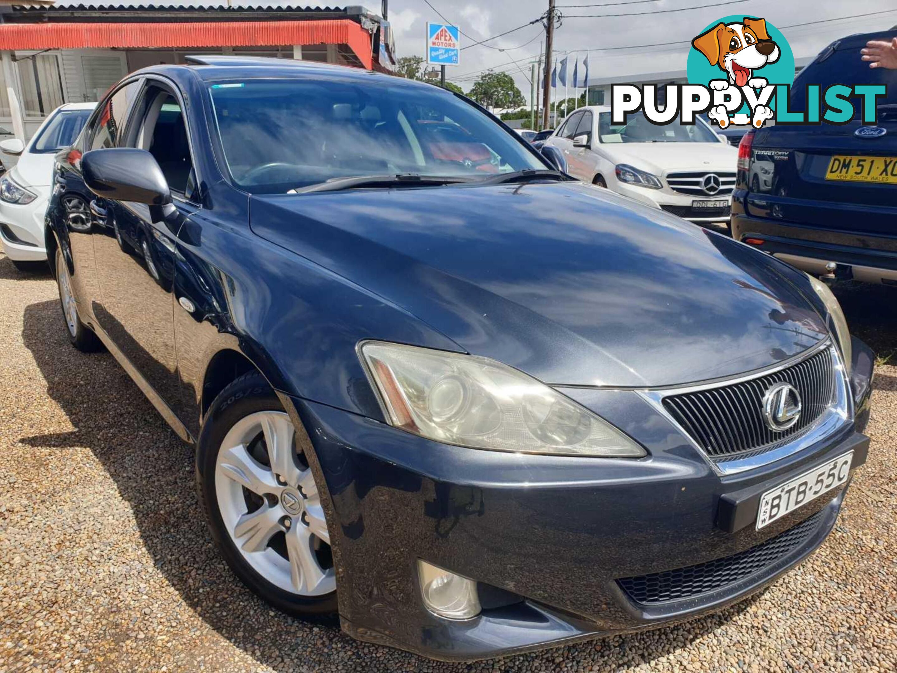 2007 LEXUS IS250 PRESTIGE GSE20R 4D SEDAN