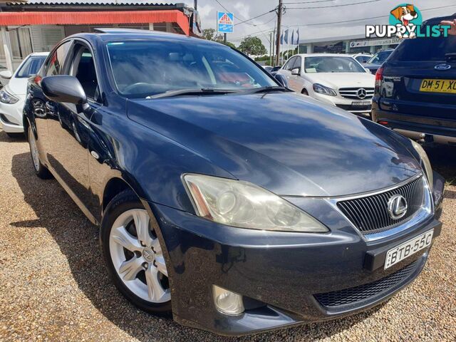 2007 LEXUS IS250 PRESTIGE GSE20R 4D SEDAN