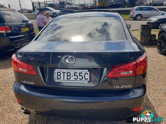 2007 LEXUS IS250 PRESTIGE GSE20R 4D SEDAN