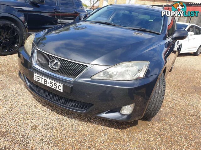 2007 LEXUS IS250 PRESTIGE GSE20R 4D SEDAN