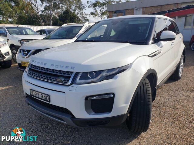 2017 RANGEROVER EVOQUE TD4150SE LVMY17 5D WAGON