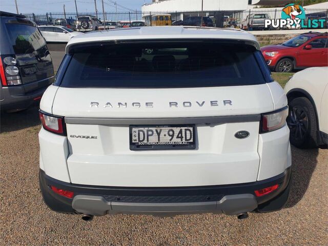 2017 RANGEROVER EVOQUE TD4150SE LVMY17 5D WAGON