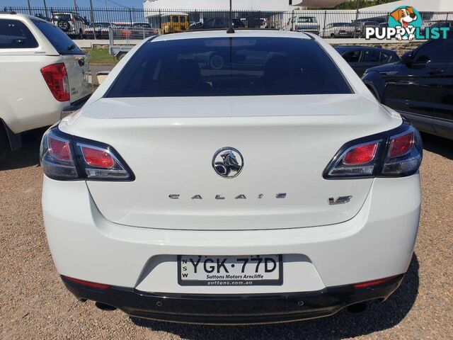 2016 HOLDEN CALAIS V VFII 4D SEDAN