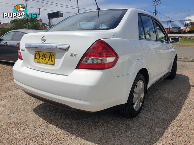 2010 NISSAN TIIDA ST C11MY07 4D SEDAN