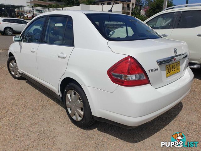 2010 NISSAN TIIDA ST C11MY07 4D SEDAN