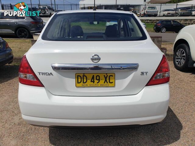 2010 NISSAN TIIDA ST C11MY07 4D SEDAN