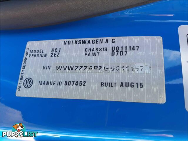 2015 VOLKSWAGEN POLO 66TSITRENDLINE 6RMY16 5D HATCHBACK
