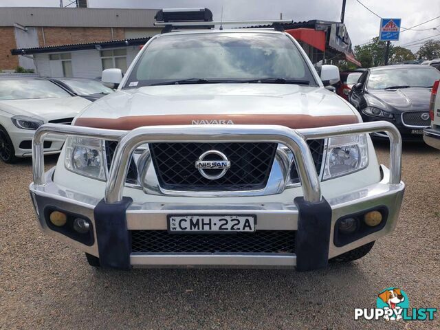 2012 NISSAN NAVARA ST25THANNIVERSARYLE D40MY12 DUAL CAB P/UP