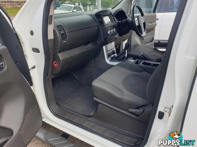 2012 NISSAN NAVARA ST25THANNIVERSARYLE D40MY12 DUAL CAB P/UP