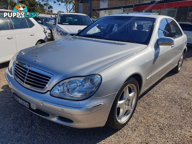 2000 MERCEDES-BENZ S500 L W220 4D SEDAN