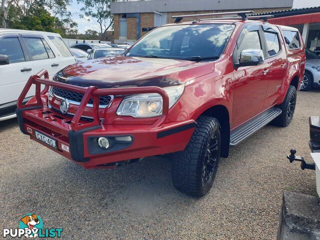 2015 HOLDEN COLORADO LTZ RGMY15 CREW CAB P/UP