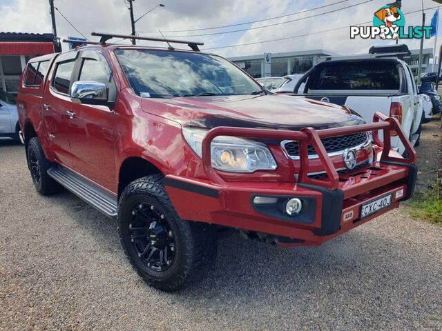 2015 HOLDEN COLORADO LTZ RGMY15 CREW CAB P/UP