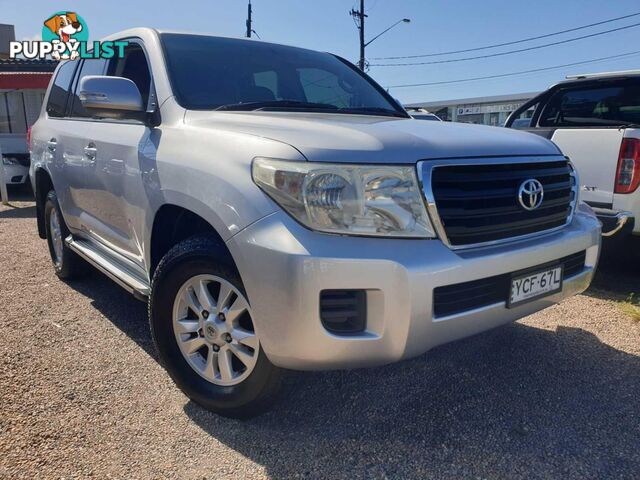 2012 TOYOTA LANDCRUISER GXL VDJ200RMY12 4D WAGON