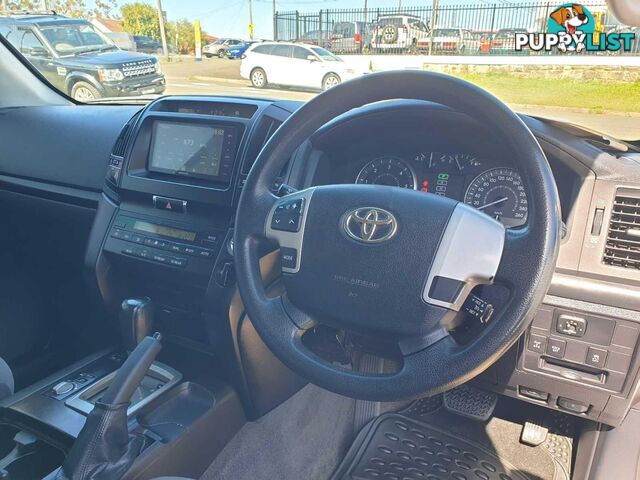 2012 TOYOTA LANDCRUISER GXL VDJ200RMY12 4D WAGON