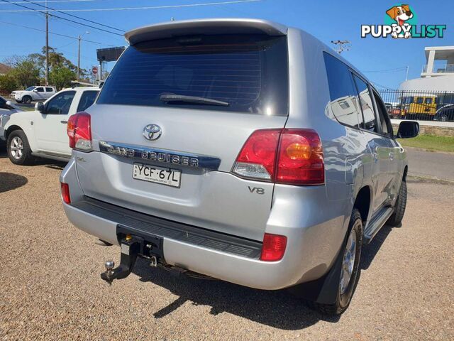 2012 TOYOTA LANDCRUISER GXL VDJ200RMY12 4D WAGON