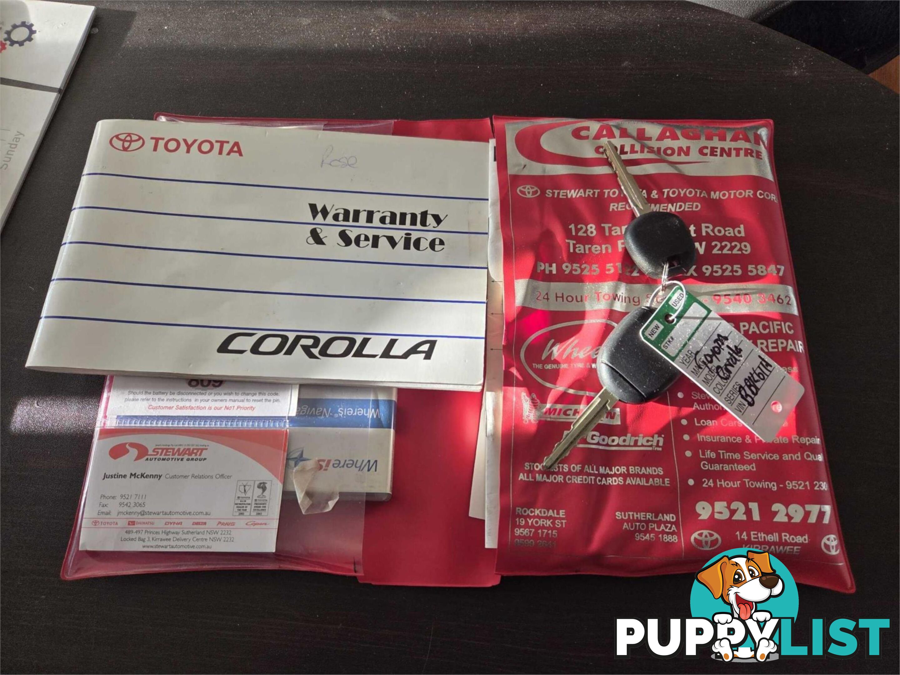 2004 TOYOTA COROLLA LEVINSECA ZZE122R 5D HATCHBACK