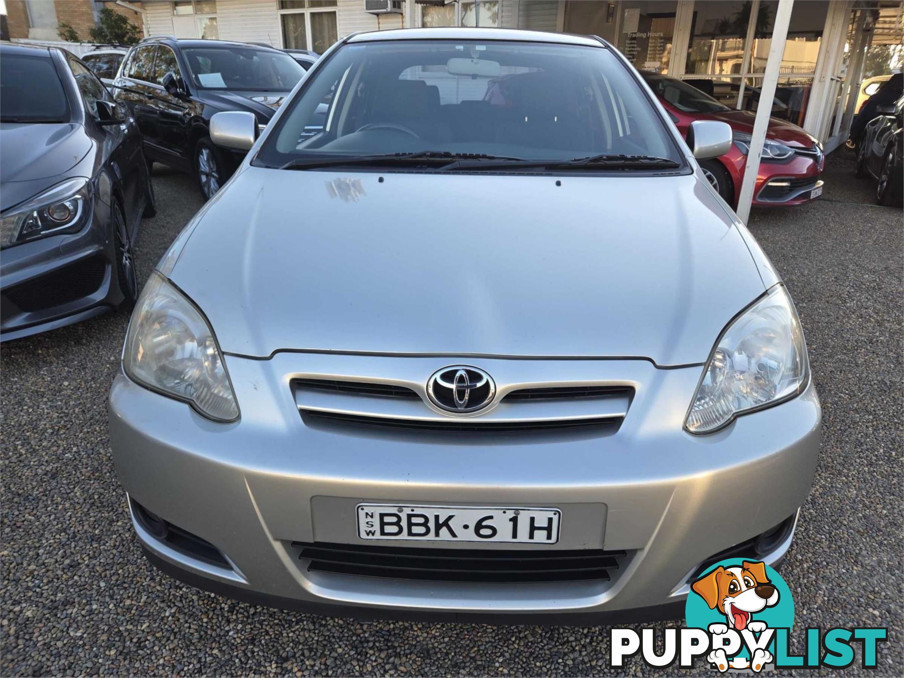 2004 TOYOTA COROLLA LEVINSECA ZZE122R 5D HATCHBACK