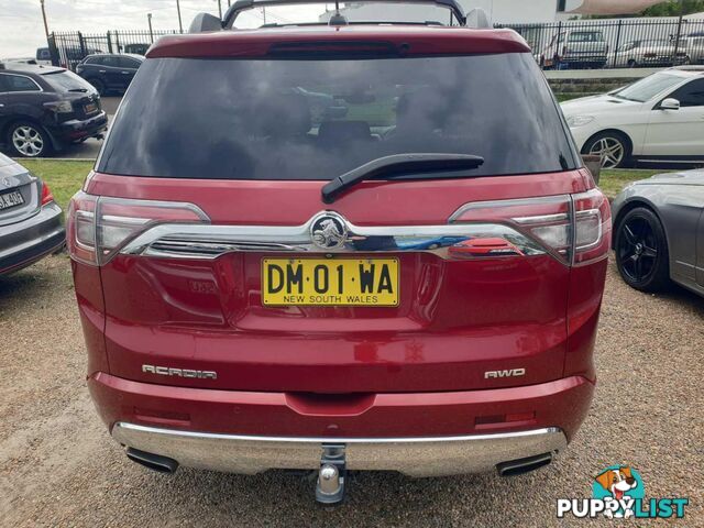 2018 HOLDEN ACADIA LTZ V ACMY19 4D WAGON