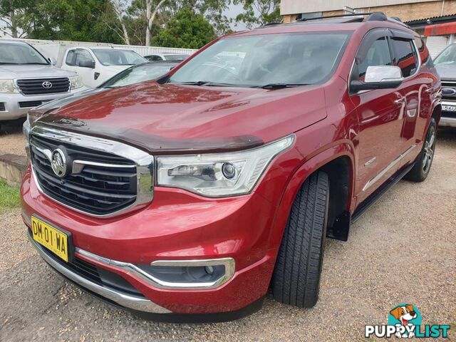 2018 HOLDEN ACADIA LTZ V ACMY19 4D WAGON
