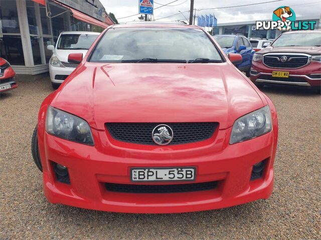 2010 HOLDEN COMMODORE SV6 VEMY10 4D SEDAN