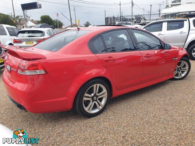 2010 HOLDEN COMMODORE SV6 VEMY10 4D SEDAN