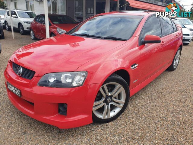 2010 HOLDEN COMMODORE SV6 VEMY10 4D SEDAN