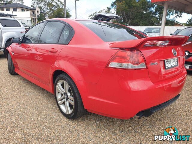 2010 HOLDEN COMMODORE SV6 VEMY10 4D SEDAN