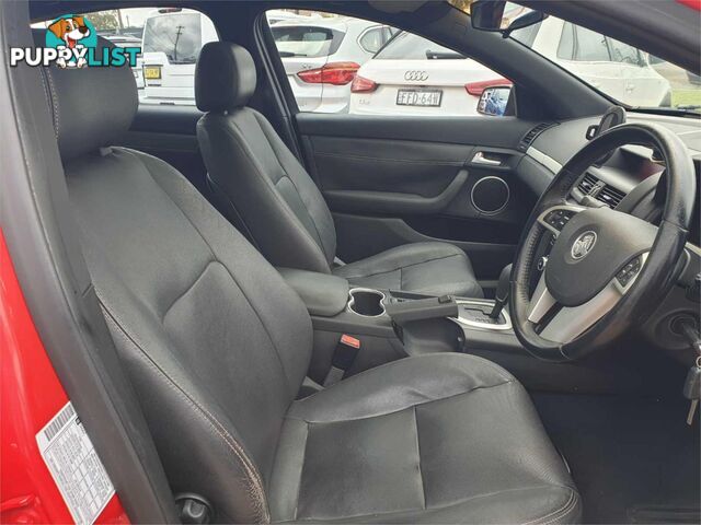 2010 HOLDEN COMMODORE SV6 VEMY10 4D SEDAN