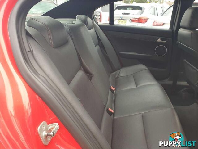 2010 HOLDEN COMMODORE SV6 VEMY10 4D SEDAN