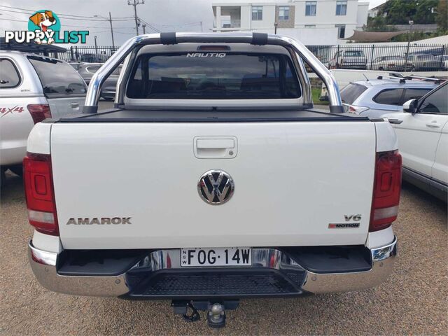 2019 VOLKSWAGEN AMAROK TDI550HIGHLINE4MOTION 2HMY20 DUAL CAB UTILITY